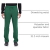 image:imageCherokee iFlex Men Scrubs Pant Tapered Leg Drawstring Cargo CK006Hunter