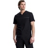 image:imageCherokee iFlex Men Scrubs Top VNeck CK661Black