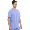 image:imageCherokee iFlex Men Scrubs Top VNeck CK661Ciel Blue