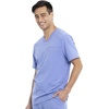 image:imageCherokee iFlex Men Scrubs Top VNeck CK661Ciel Blue