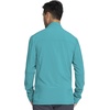 image:imageInfinity Mens Zip Front Jacket Modern Fit RibKnit Panels with 3 Pockets and Knit Sleeve Panel CK332ATeal Blue