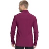 image:imageInfinity Mens Zip Front Jacket Modern Fit RibKnit Panels with 3 Pockets and Knit Sleeve Panel CK332AWine