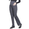 image:imageMaternity Scrub Pants for Women Workwear Professionals Soft Stretch WW220Pewter