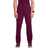 image:imageCherokee Infinity Men Scrub Pants Tapered Leg Medical Bottom with 6 PocketsWine