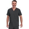 image:imageCherokee Infinity Mens VNeck Scrub Top with 3 Pockets and 360 StretchBlack