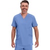 image:imageCherokee Infinity Mens VNeck Scrub Top with 3 Pockets and 360 StretchBlue