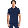 image:imageCherokee Infinity Polo Mens Scrub Top Zip Chest Pocket 360 StretchNavy