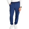 image:imageCherokee Mens Jogger Modern fit midRise Pullon Bottoms with 6 Pockets and Elastic Waistband WW251Navy