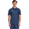image:imageCherokee Revolution Scrubs for Men Polo Nursing Scrub Top Chest PocketNavy