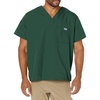 image:imageCherokee VNeck Mens Scrub Top with Chest Pocket Durable Fade Resistant and Easy CareHunter
