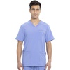 image:imageCherokee iFlex Men Scrubs Top VNeck CK661Ciel Blue