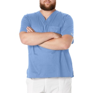 image:imageCherokee Core Stretch Scrubs for Men Tuckable V Neck Scrub TopCeil