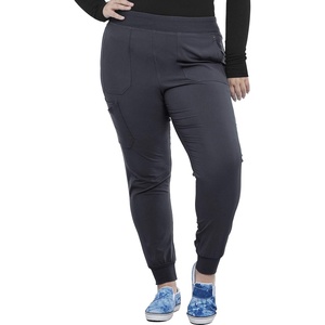 image:imageCherokee Iflex Scrub Pants for Women Jogger YogaPewter
