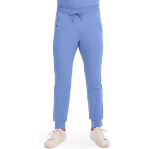 image:imageCherokee Infinity Jogger Scrub Pants for Mens Mid Rise 360 StretchCiel