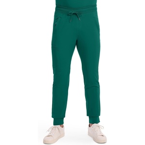 image:imageCherokee Infinity Jogger Scrub Pants for Mens Mid Rise 360 StretchHunter Green