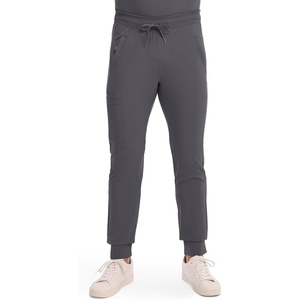 image:imageCherokee Infinity Jogger Scrub Pants for Mens Mid Rise 360 StretchPewter