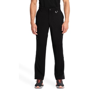 image:imageCherokee Infinity Men Scrub Pants Tapered Leg Medical Bottom with 6 PocketsBlack