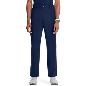 image:imageCherokee Infinity Men Scrub Pants Tapered Leg Medical Bottom with 6 PocketsNavy
