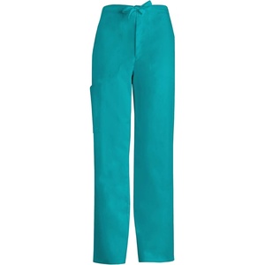 image:imageCherokee Luxe Men Scrubs Pant Fly Front Drawstring Cargo 1022Teal