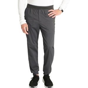 image:imageCherokee Mens Jogger Modern fit midRise Pullon Bottoms with 6 Pockets and Elastic Waistband WW251Pewter