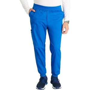 image:imageCherokee Mens Jogger Modern fit midRise Pullon Bottoms with 6 Pockets and Elastic Waistband WW251Royal