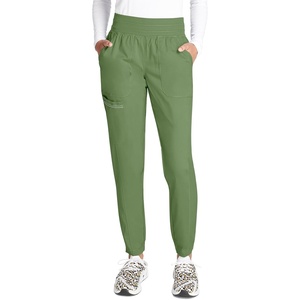 image:imageCherokee Revolution Scrub Pants for Women Jogger with Elastic WaistCelery Green