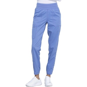 image:imageCherokee Revolution Scrub Pants for Women Jogger with Elastic WaistCiel Blue