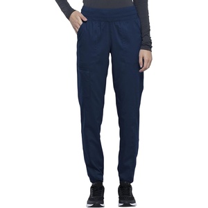 image:imageCherokee Revolution Scrub Pants for Women Jogger with Elastic WaistNavy