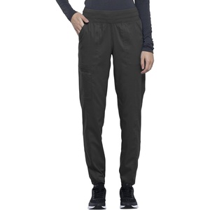 image:imageCherokee Revolution Scrub Pants for Women Jogger with Elastic WaistPewter