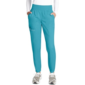 image:imageCherokee Revolution Scrub Pants for Women Jogger with Elastic WaistSoft Marine