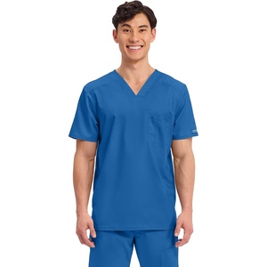 image:imageCherokee WW Revolution Scrub for Mens Tuckable VNeck Top 1 Chest PocketRoyal