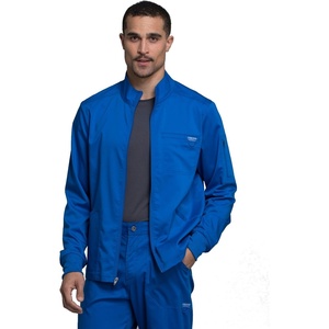 image:imageCherokee WW Revolution Scrubs Jacket for Men Zip Front 5 PocketsRoyal