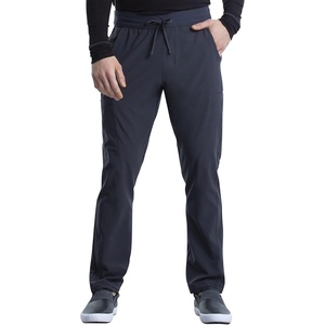 image:imageCherokee iFlex Men Scrubs Pant Tapered Leg Drawstring Cargo CK006Pewter