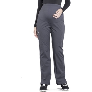 image:imageMaternity Scrub Pants for Women Workwear Professionals Soft Stretch WW220Pewter