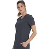 image:imageCherokee Euphoria Women Scrubs Top Tuckable VNeck CK788APewter