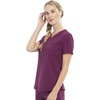 image:imageCherokee Euphoria Women Scrubs Top Tuckable VNeck CK788AWine