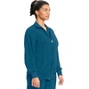 image:imageCherokee Infinity Scrub Jacket for Women Zip Front Contemporary FitCaribbean Blue
