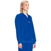 image:imageCherokee Infinity Scrub Jacket for Women Zip Front Contemporary FitGalaxy Blue