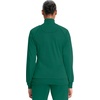 image:imageCherokee Infinity Scrub Jacket for Women Zip Front Contemporary FitHunter Green