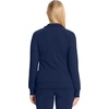 image:imageCherokee Infinity Scrub Jacket for Women Zip Front Contemporary FitNavy