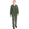 image:imageCherokee Infinity Scrub Jacket for Women Zip Front Contemporary FitOlive