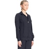 image:imageCherokee Infinity Scrub Jacket for Women Zip Front Contemporary FitPewter