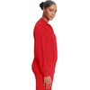 image:imageCherokee Infinity Scrub Jacket for Women Zip Front Contemporary FitRed