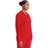 image:imageCherokee Infinity Scrub Jacket for Women Zip Front Contemporary FitRed