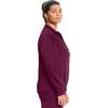 image:imageCherokee Infinity Scrub Jacket for Women Zip Front Contemporary FitWine