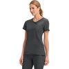 image:imageCherokee Infinity Scrub Top for Women Mock Wrap StretchBlack