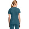 image:imageCherokee Infinity Scrub Top for Women Mock Wrap StretchCaribbean Blue