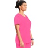 image:imageCherokee Infinity Scrub Top for Women Mock Wrap StretchCarmine Pink