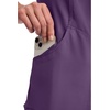 image:imageCherokee Infinity Scrub Top for Women Mock Wrap StretchEggplant