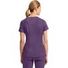 image:imageCherokee Infinity Scrub Top for Women Mock Wrap StretchEggplant